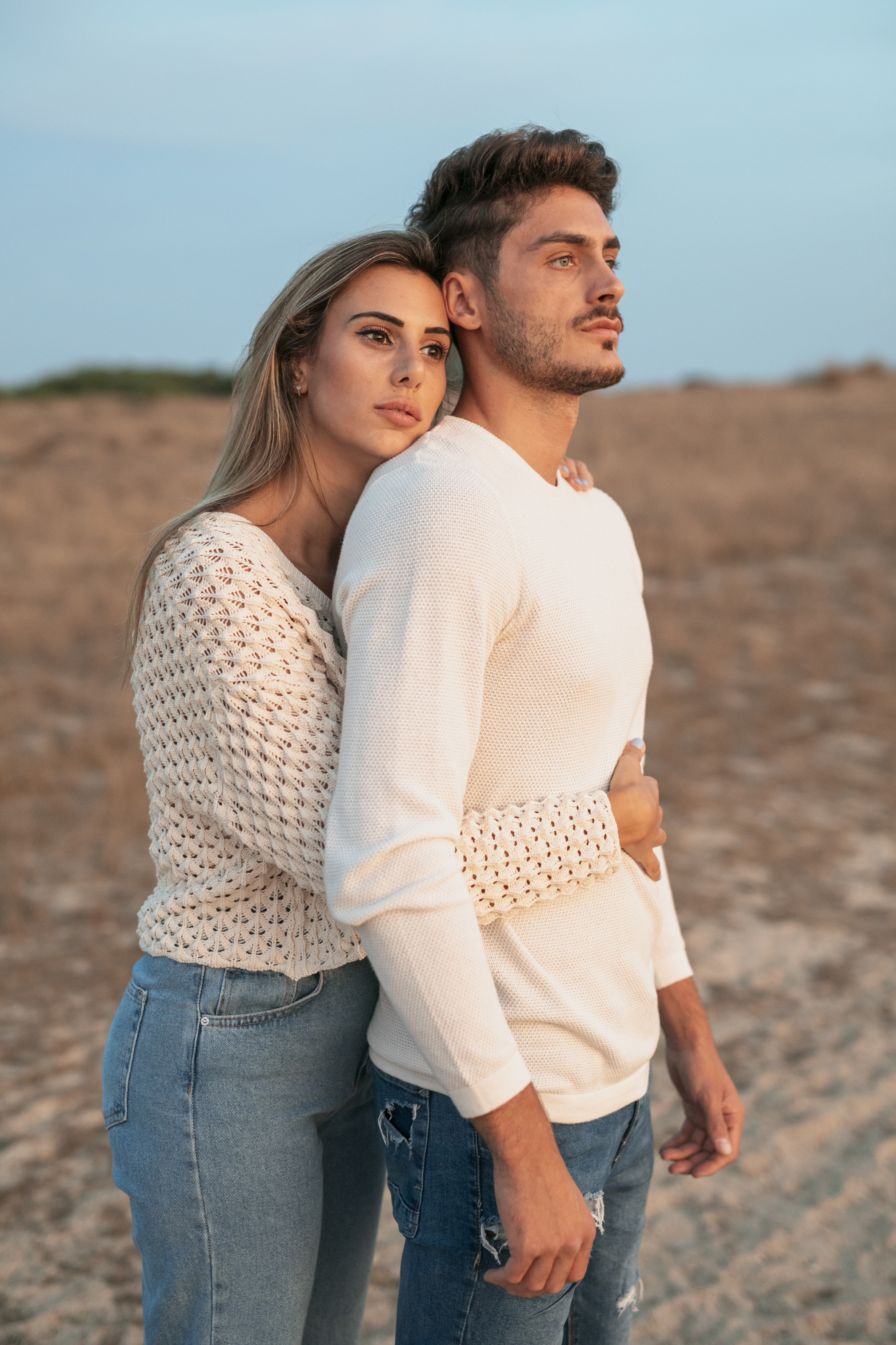 Wedding couple portrait